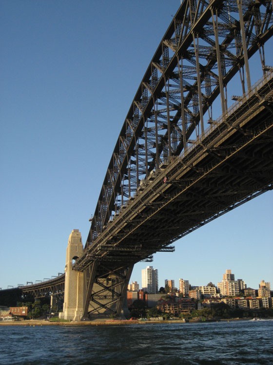 Sydney Harbour Bridge Closeup
